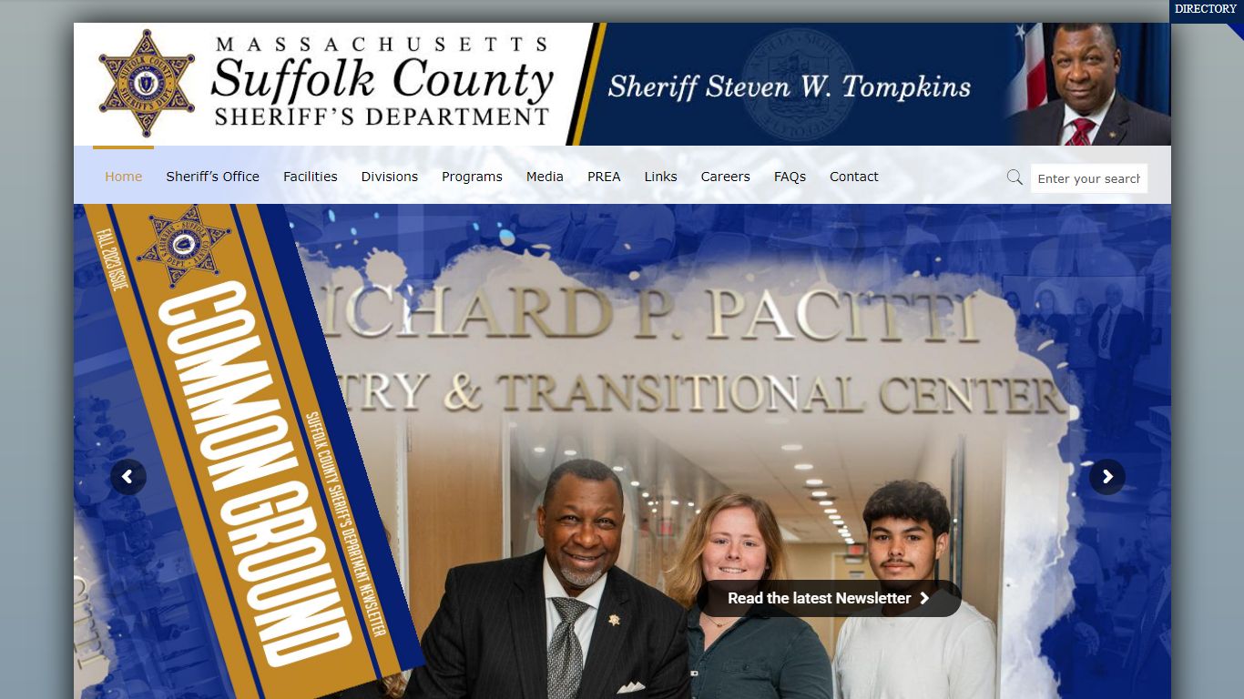 Suffolk County Sheriff's Department – To serve and protect the citizens ...