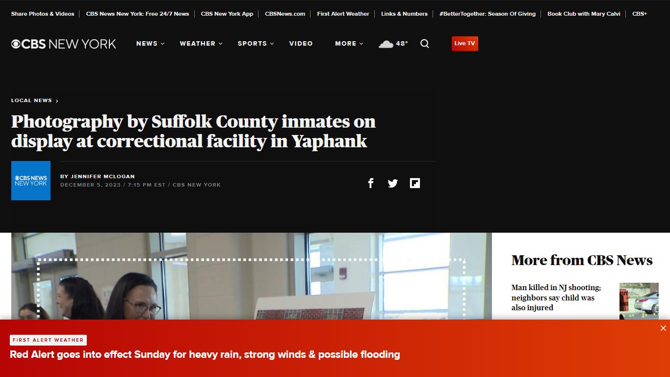 Photography by Suffolk County inmates on display at correctional ...